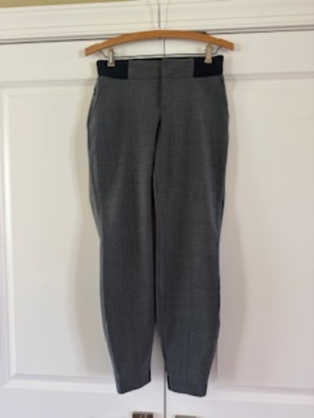Athleta Work It City Wool Blend Jogger Pants Women's Size 0 Gray